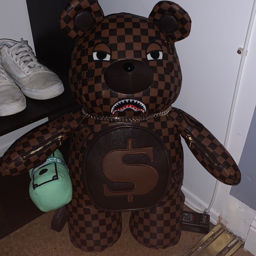 Sprayground bear backpack (NEW)
